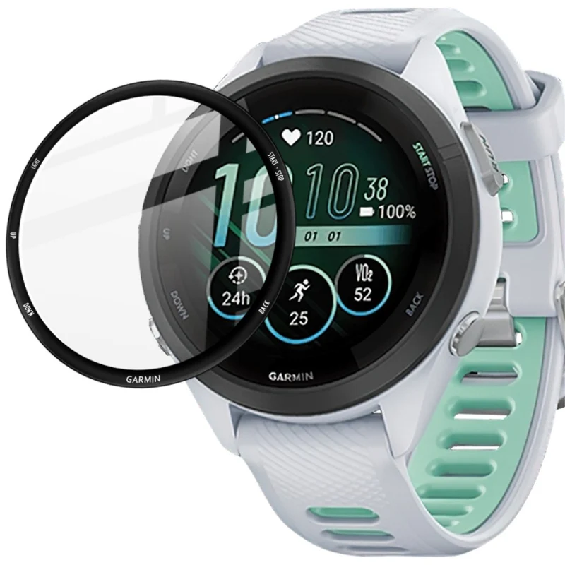 Garmin Forerunner 265S Gehärtetes Glas Displayschutz