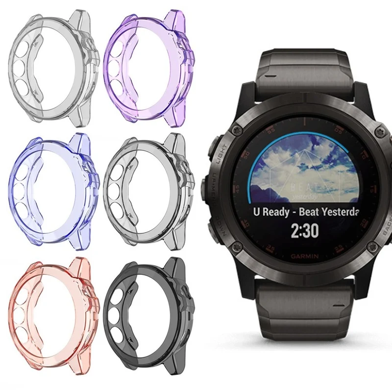 Mega Schön Garmin Fenix 5S Silikon / TPU Hülle