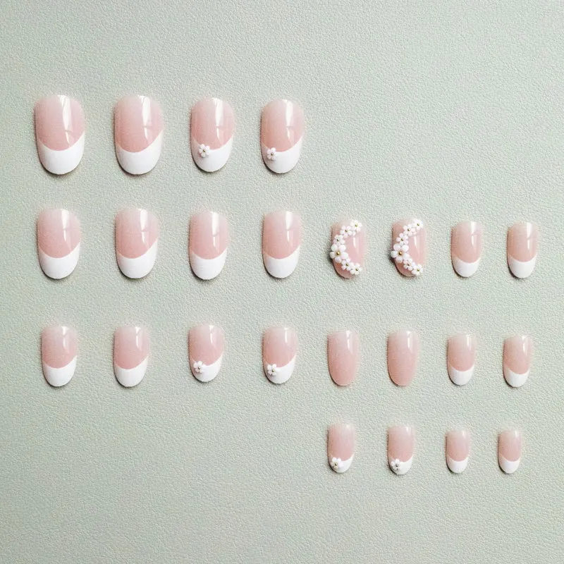 Dekoratives Floral Nagelkunst Set