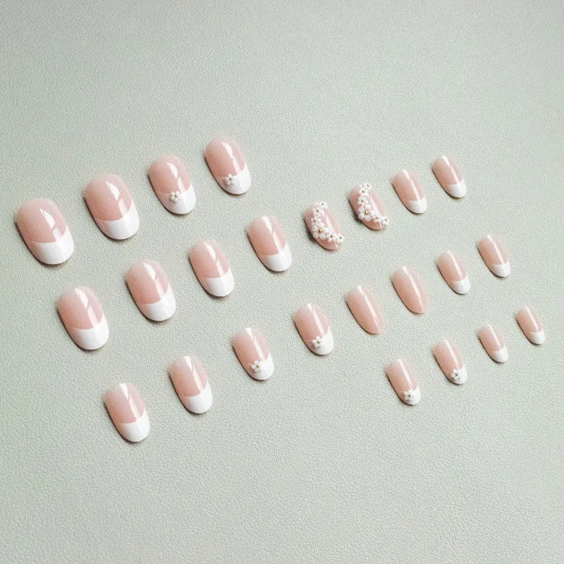 Dekoratives Floral Nagelkunst Set