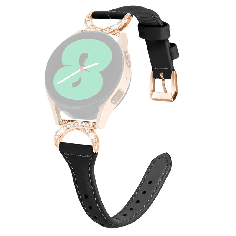 Samsung Smartwatch Echtes Leder Und Strass Universell Armband