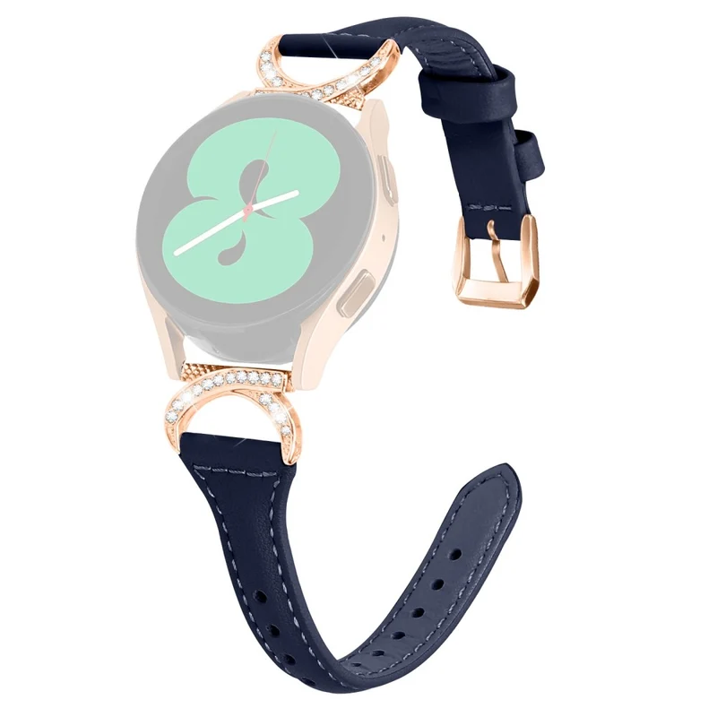 Samsung Smartwatch Echtes Leder Und Strass Universell Armband