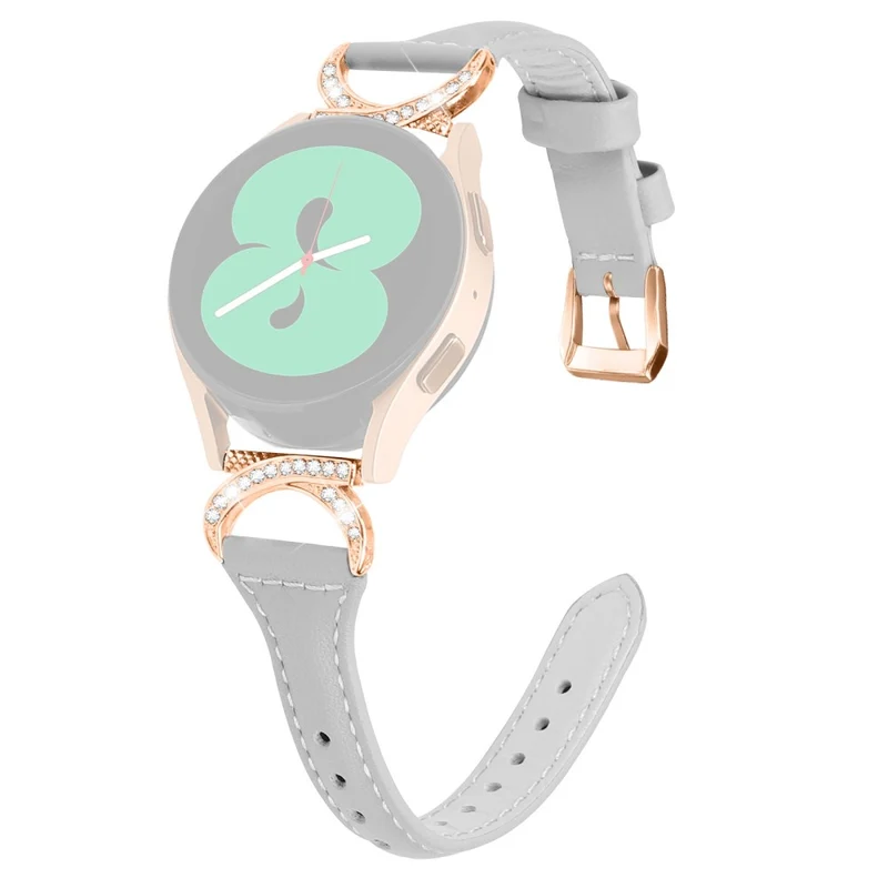 Samsung Smartwatch Echtes Leder Und Strass Universell Armband