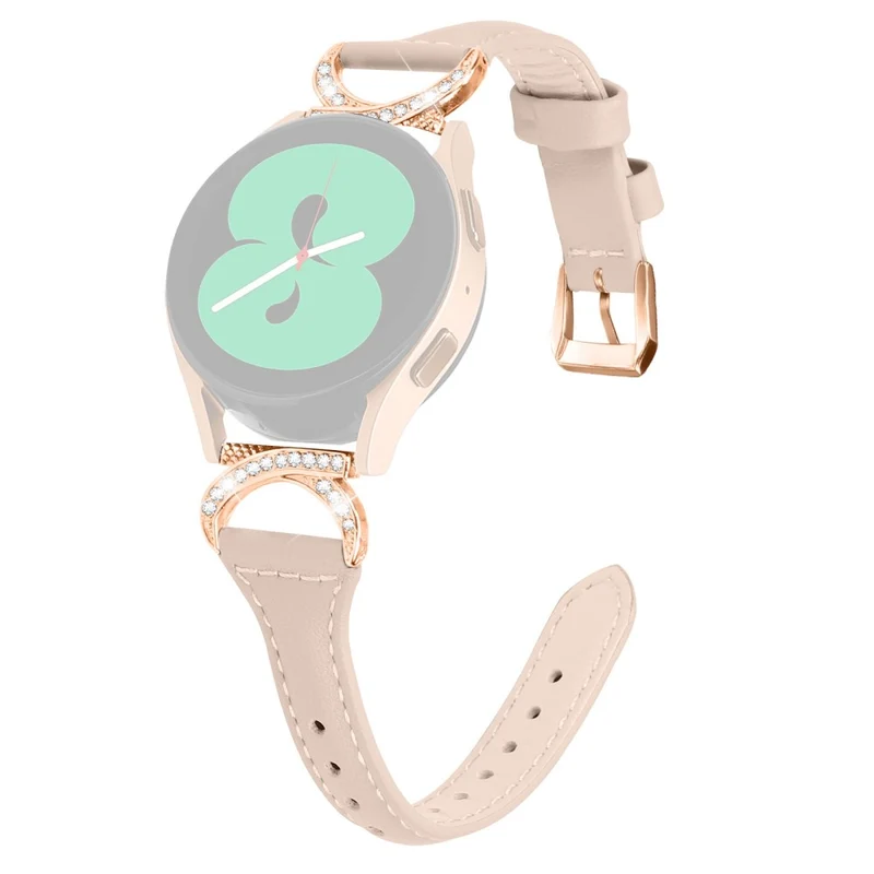Samsung Smartwatch Echtes Leder Und Strass Universell Armband