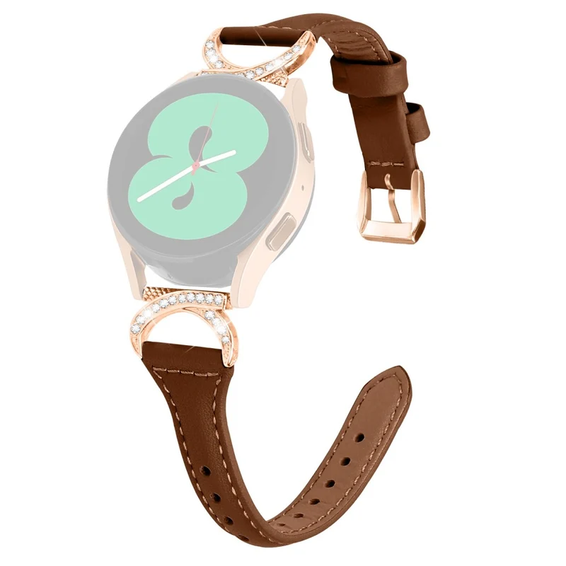 Samsung Smartwatch Echtes Leder Und Strass Universell Armband