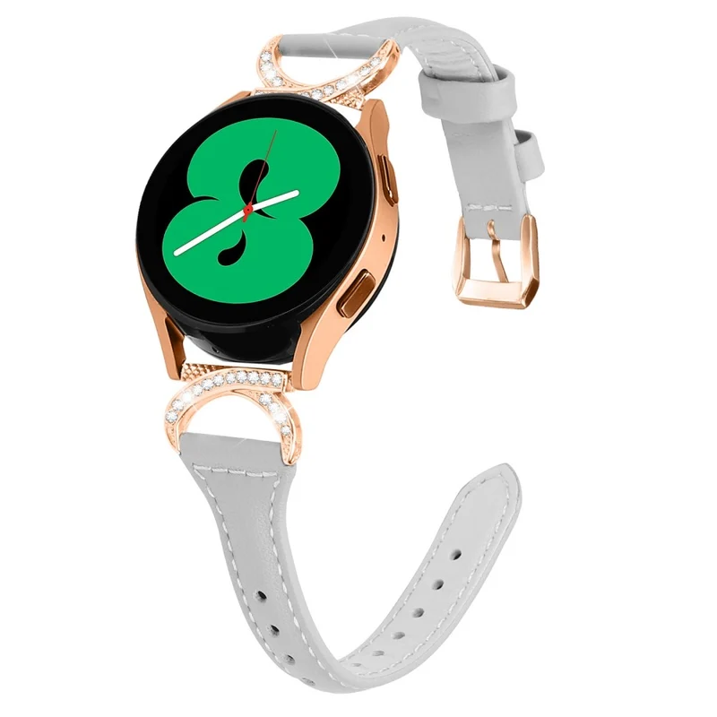 Samsung Smartwatch Echtes Leder Und Strass Universell Armband