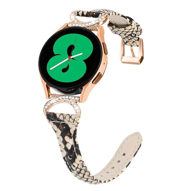 Samsung Smartwatch Echtes Leder Und Strass Universell Armband