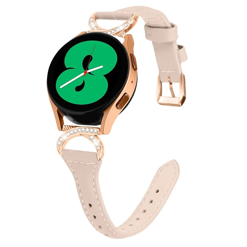 Samsung Smartwatch Echtes Leder Und Strass Universell Armband