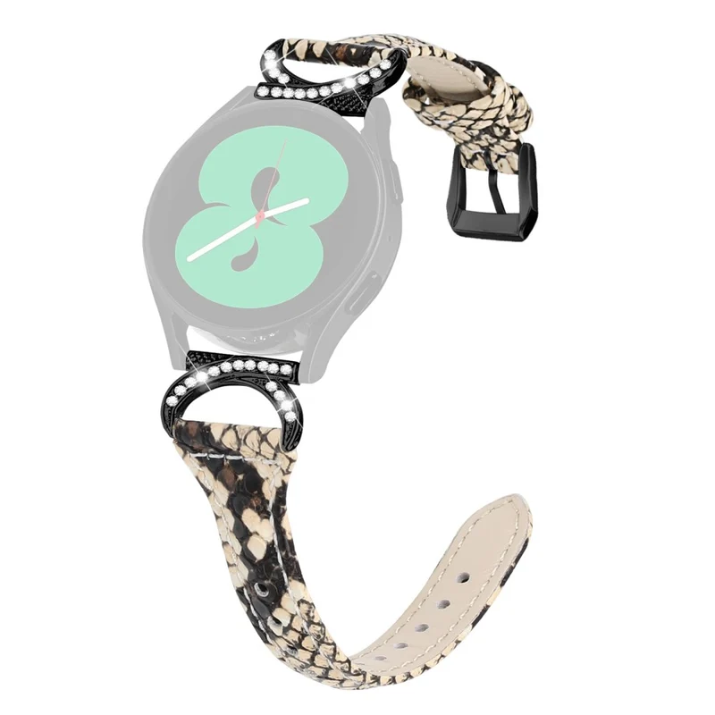Samsung Smartwatch Echtes Leder Und Strass Universell Armband