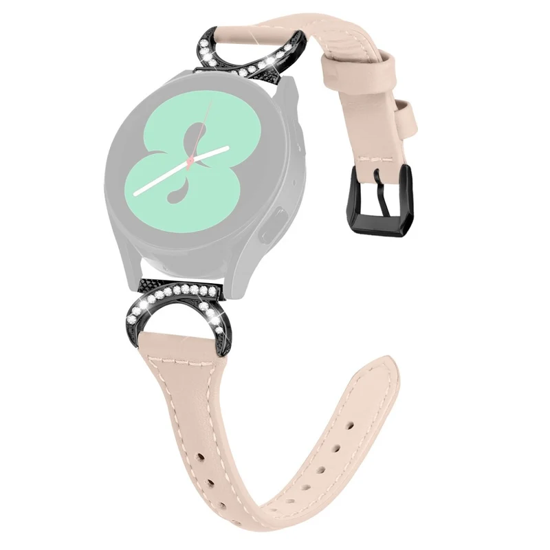 Samsung Smartwatch Echtes Leder Und Strass Universell Armband