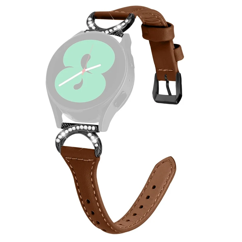 Samsung Smartwatch Echtes Leder Und Strass Universell Armband