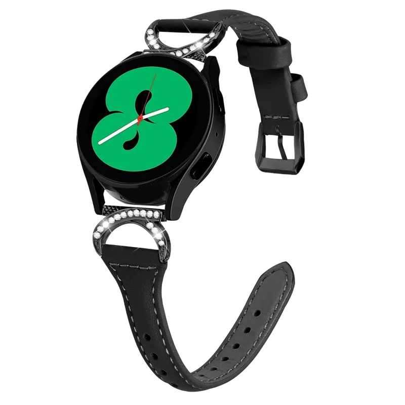 Samsung Smartwatch Echtes Leder Und Strass Universell Armband