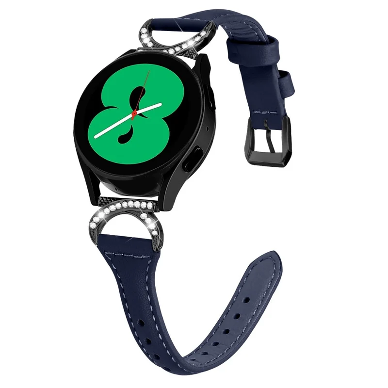 Samsung Smartwatch Echtes Leder Und Strass Universell Armband