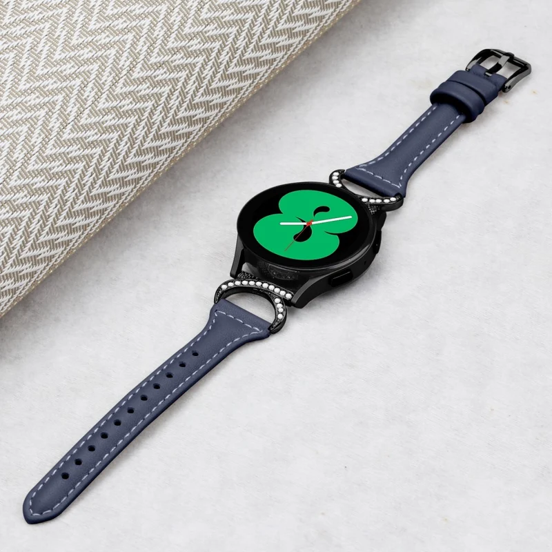 Samsung Smartwatch Echtes Leder Und Strass Universell Armband