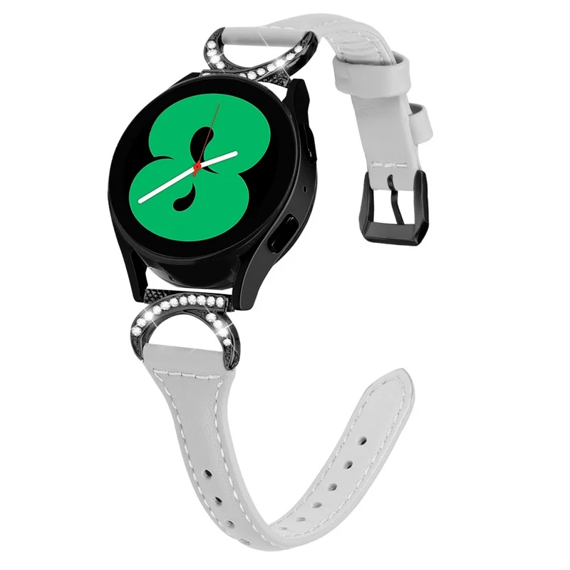 Samsung Smartwatch Echtes Leder Und Strass Universell Armband