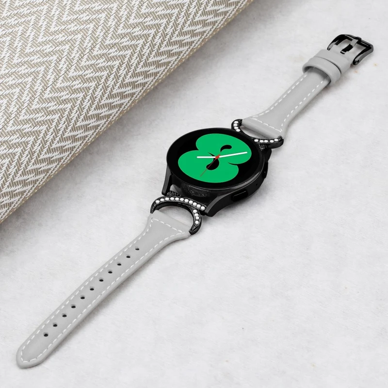 Samsung Smartwatch Echtes Leder Und Strass Universell Armband
