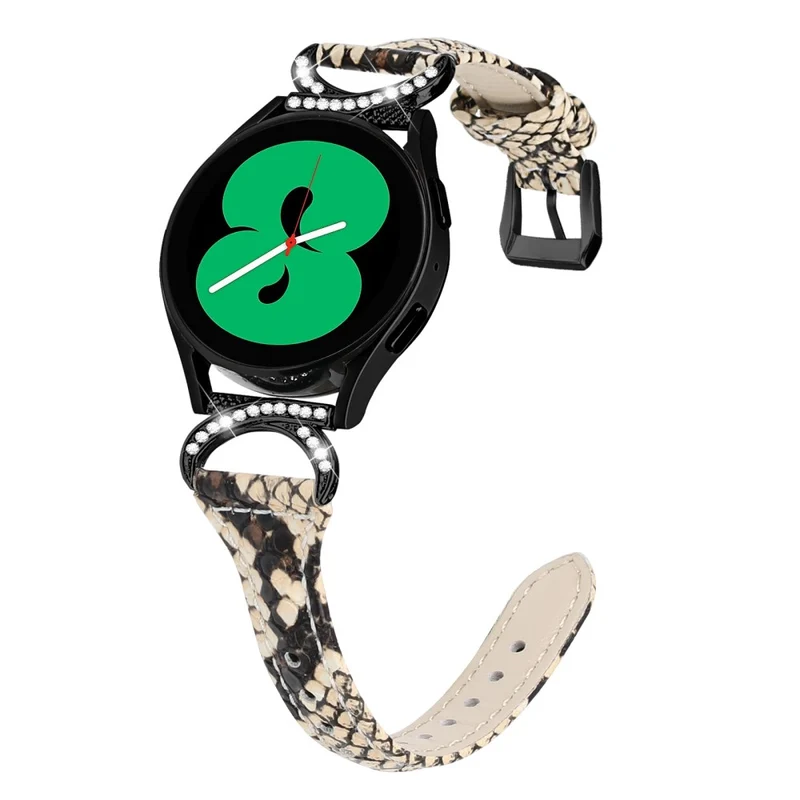 Samsung Smartwatch Echtes Leder Und Strass Universell Armband
