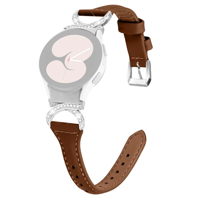 Samsung Smartwatch Echtes Leder Und Strass Universell Armband