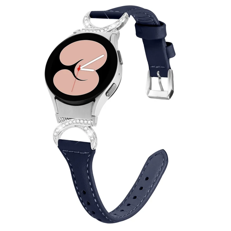 Samsung Smartwatch Echtes Leder Und Strass Universell Armband
