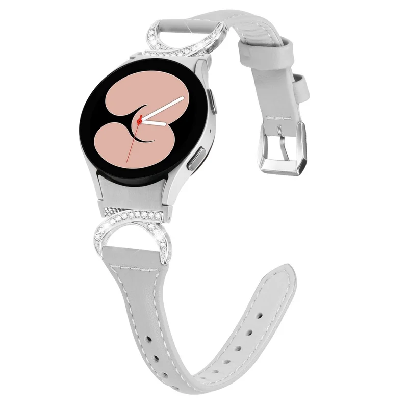 Samsung Smartwatch Echtes Leder Und Strass Universell Armband