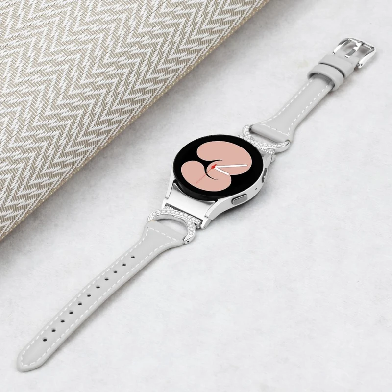 Samsung Smartwatch Echtes Leder Und Strass Universell Armband