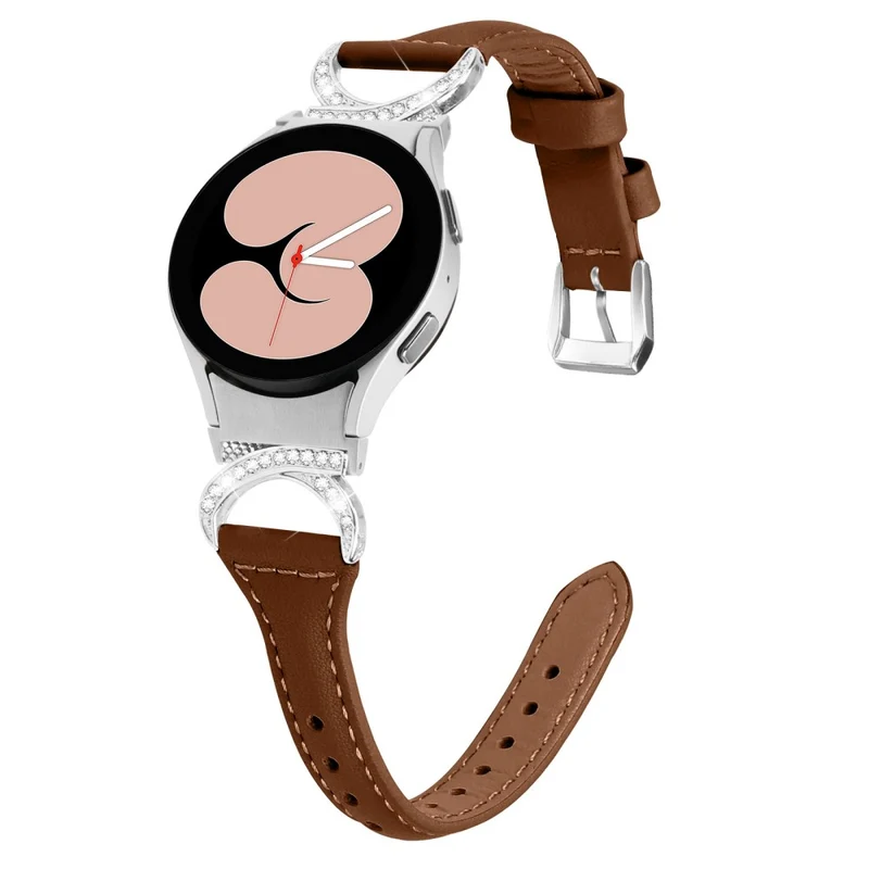 Samsung Smartwatch Echtes Leder Und Strass Universell Armband