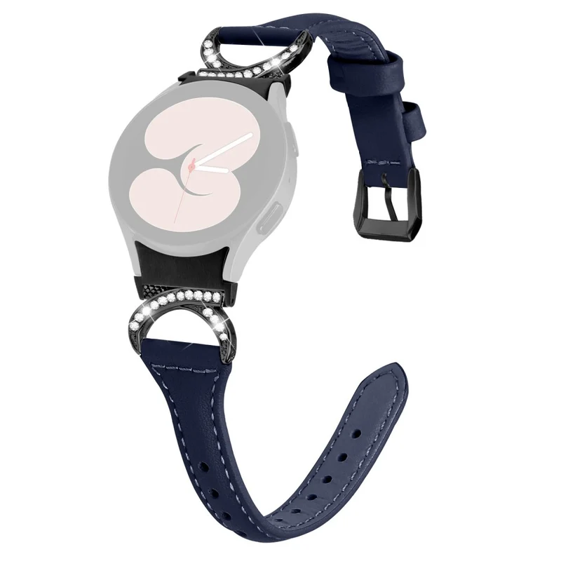 Samsung Smartwatch Echtes Leder Und Strass Universell Armband
