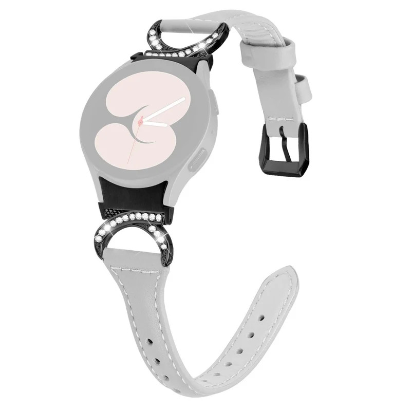 Samsung Smartwatch Echtes Leder Und Strass Universell Armband