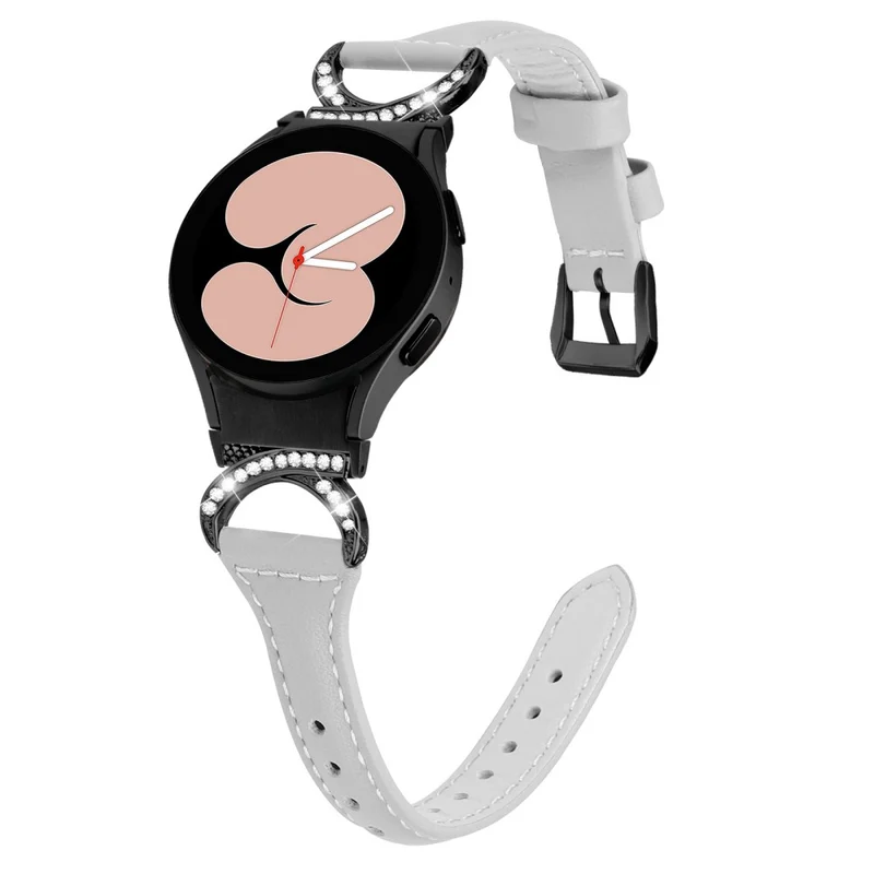 Samsung Smartwatch Echtes Leder Und Strass Universell Armband