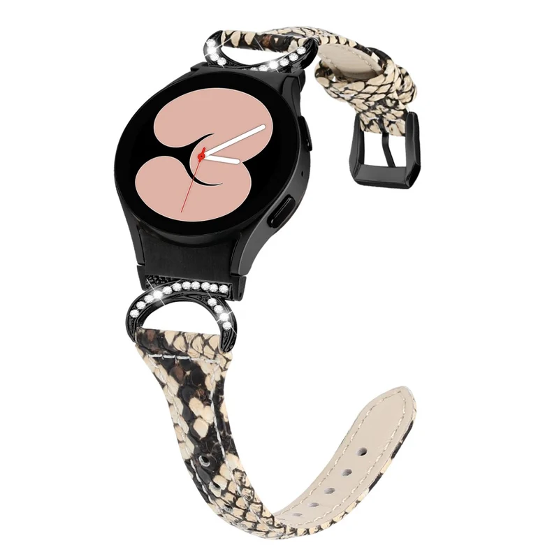 Samsung Smartwatch Echtes Leder Und Strass Universell Armband