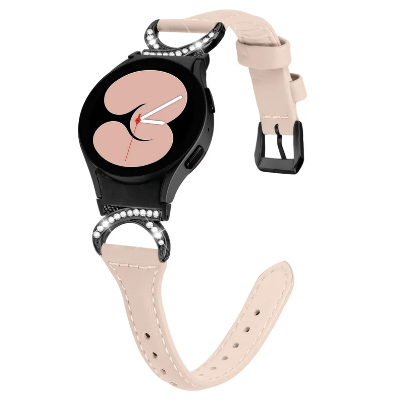 Samsung Smartwatch Echtes Leder Und Strass Universell Armband