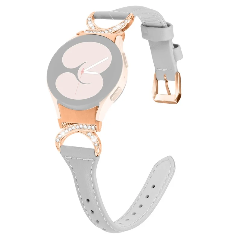 Samsung Smartwatch Echtes Leder Und Strass Universell Armband