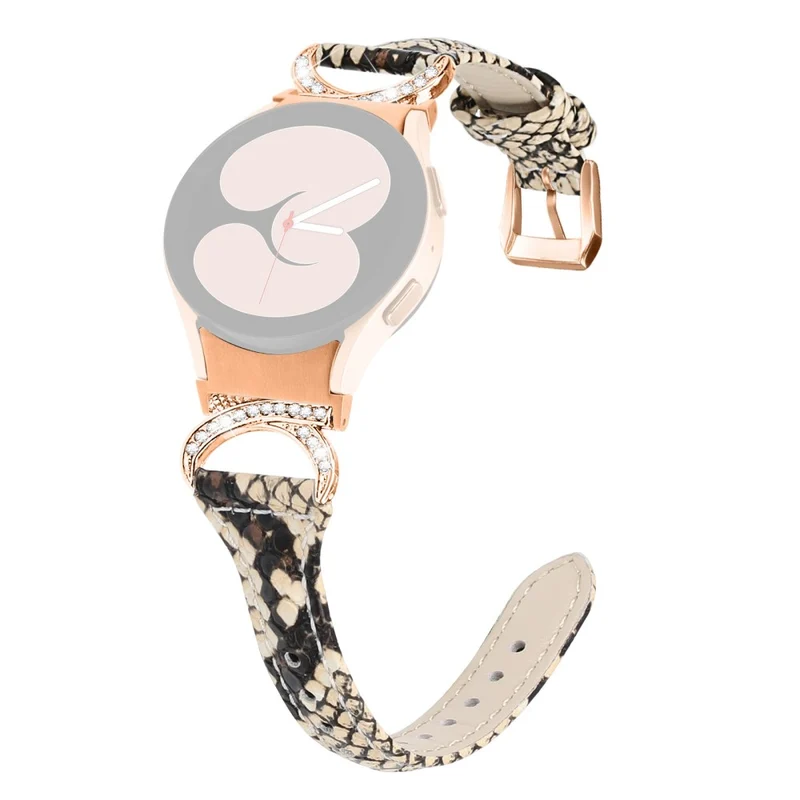 Samsung Smartwatch Echtes Leder Und Strass Universell Armband