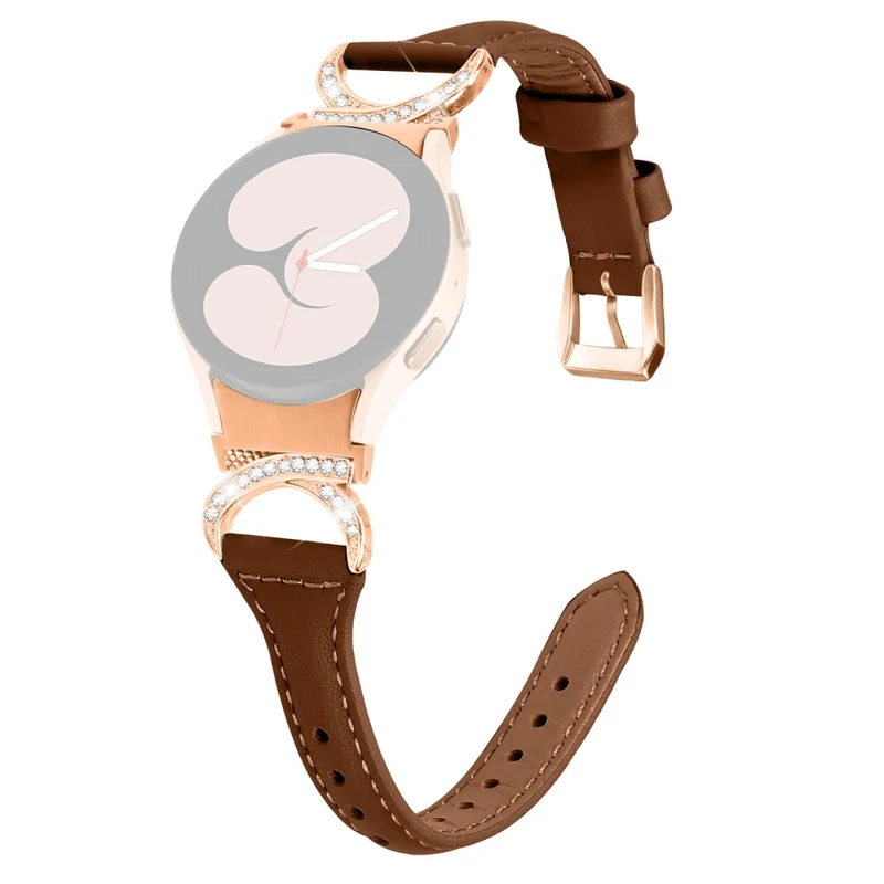 Samsung Smartwatch Echtes Leder Und Strass Universell Armband