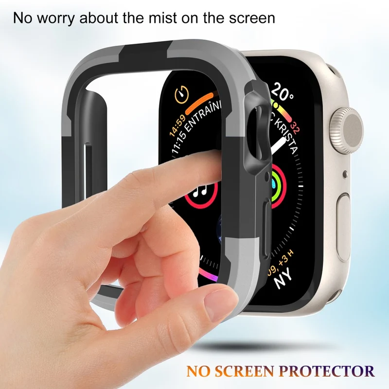 Apple Watch Series 8 (45mm) / Apple Watch Series 7 45mm Schützende Silikon / TPU Universell Bumper