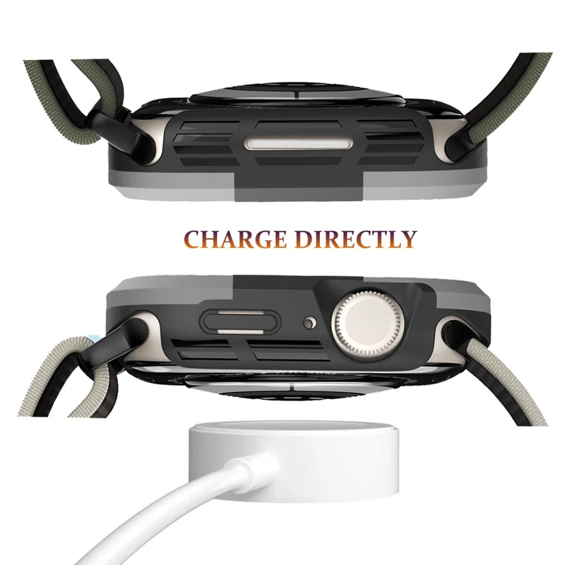 Apple Watch Series 8 (45mm) / Apple Watch Series 7 45mm Schützende Silikon / TPU Universell Bumper
