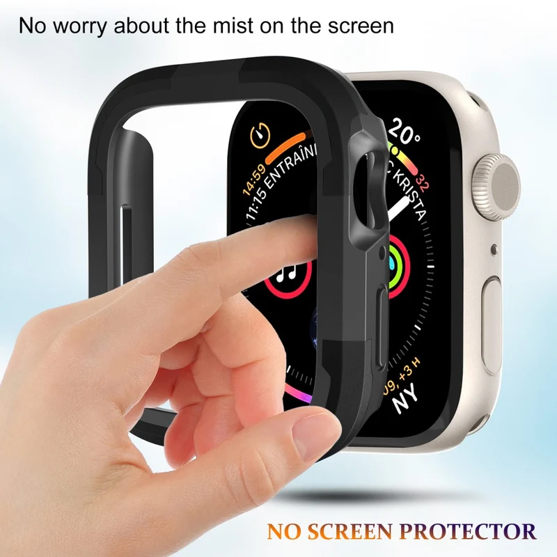 Apple Watch Series 8 (45mm) / Apple Watch Series 7 45mm Schützende Silikon / TPU Universell Bumper