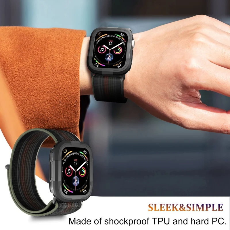 Apple Watch Series 8 (45mm) / Apple Watch Series 7 45mm Schützende Silikon / TPU Universell Bumper