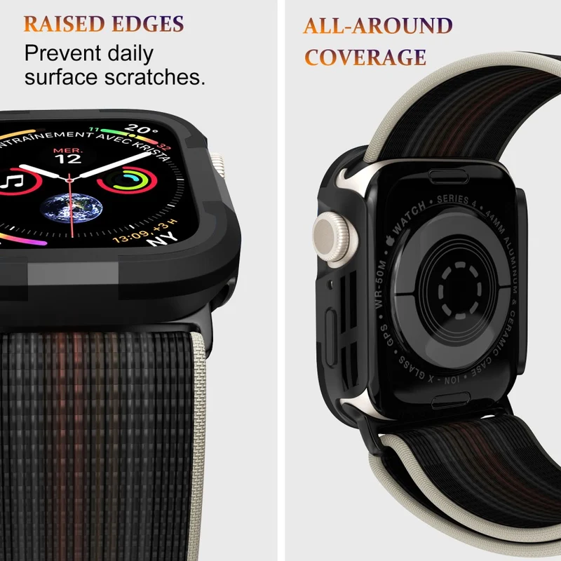 Apple Watch Series 8 (45mm) / Apple Watch Series 7 45mm Schützende Silikon / TPU Universell Bumper