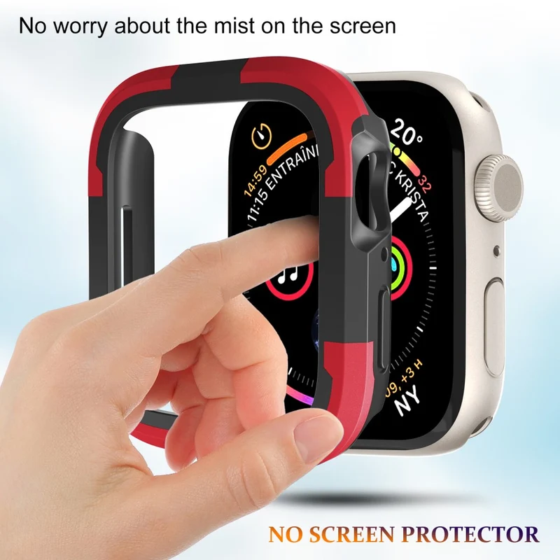 Apple Watch Series 8 (45mm) / Apple Watch Series 7 45mm Schützende Silikon / TPU Universell Bumper