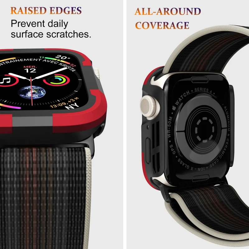 Apple Watch Series 8 (45mm) / Apple Watch Series 7 45mm Schützende Silikon / TPU Universell Bumper