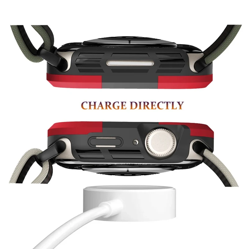Apple Watch Series 8 (45mm) / Apple Watch Series 7 45mm Schützende Silikon / TPU Universell Bumper