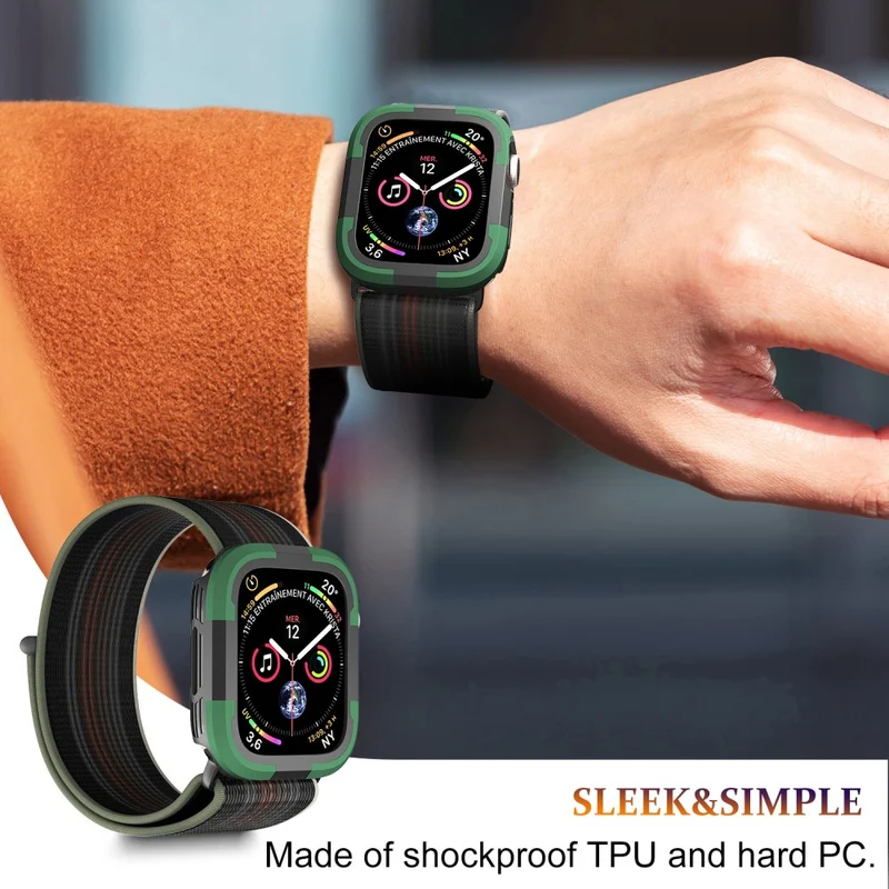Apple Watch Series 8 (45mm) / Apple Watch Series 7 45mm Schützende Silikon / TPU Universell Bumper