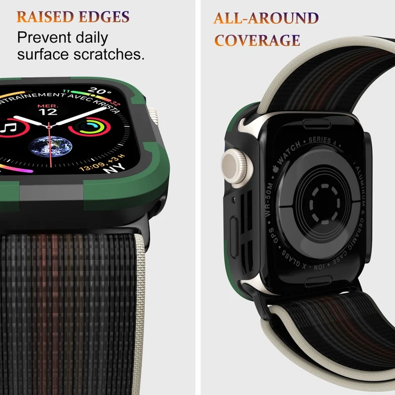 Apple Watch Series 8 (45mm) / Apple Watch Series 7 45mm Schützende Silikon / TPU Universell Bumper