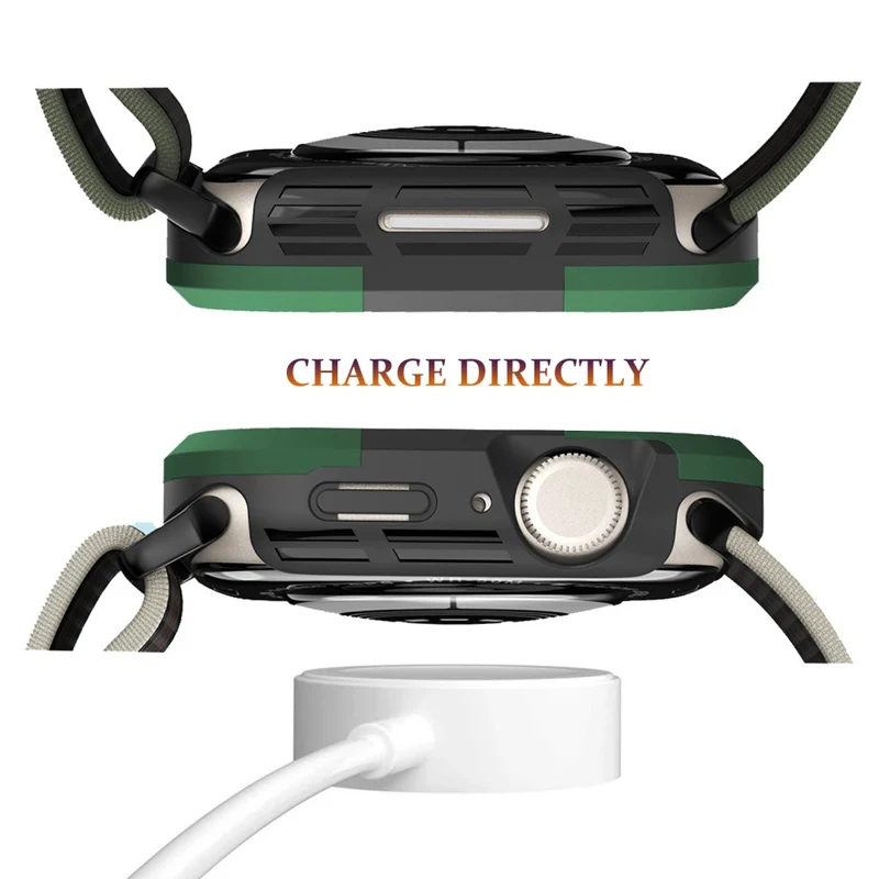 Apple Watch Series 8 (45mm) / Apple Watch Series 7 45mm Schützende Silikon / TPU Universell Bumper