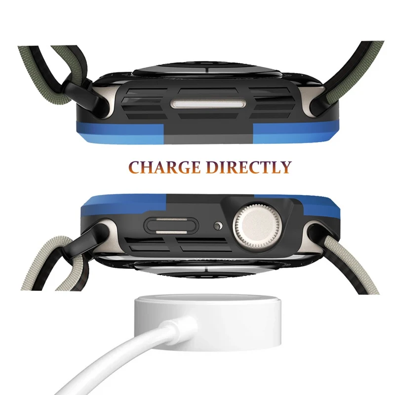 Apple Watch Series 8 (45mm) / Apple Watch Series 7 45mm Schützende Silikon / TPU Universell Bumper