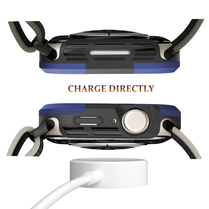 Apple Watch Series 8 (45mm) / Apple Watch Series 7 45mm Schützende Silikon / TPU Universell Bumper