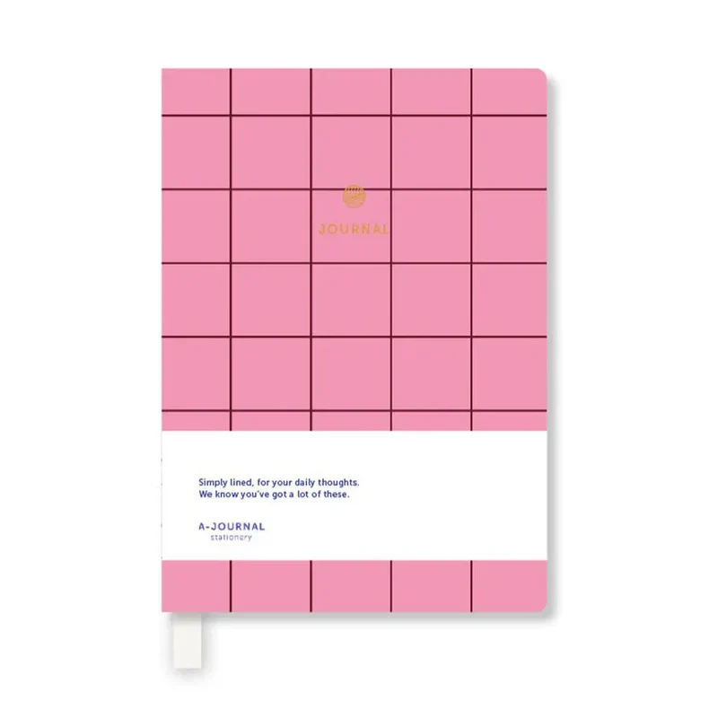Notizbuch A7 CHECKERED THIN