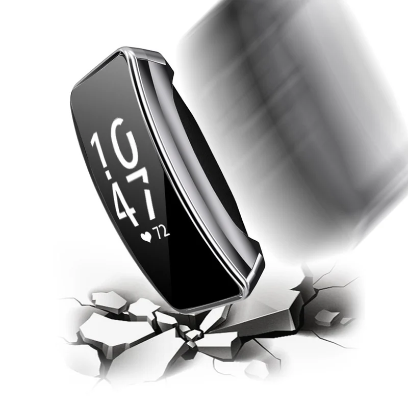 Unglaublich Stylisch Fitbit Inspire 1 Silikon / TPU Hülle