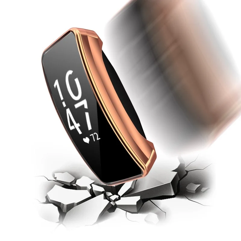 Unglaublich Stylisch Fitbit Inspire 1 Silikon / TPU Hülle